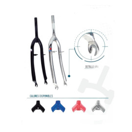 Tenedor 24 Pintura Acero Mtb